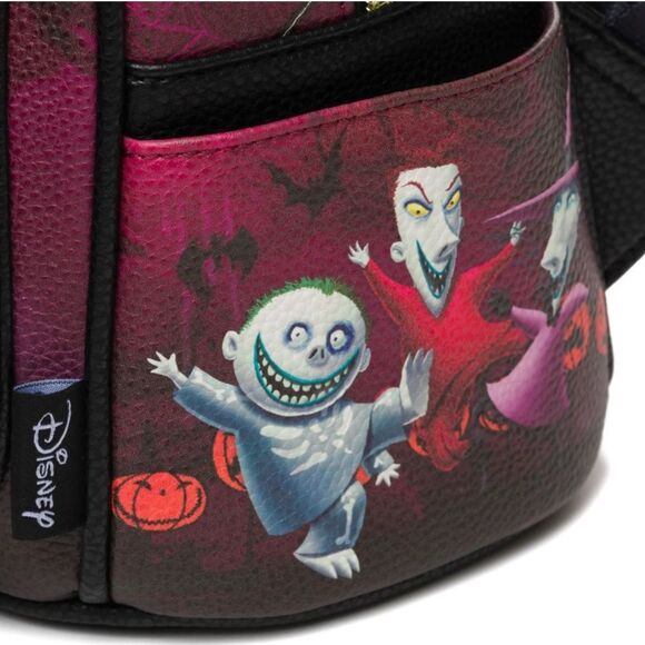 WandaPop The Nightmare Before Christmas 11" Vegan Leather Mini Backpack. NWT! - Picture 6 of 16